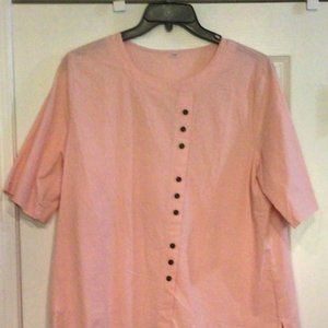 Women's Coral short sleeve shirt
